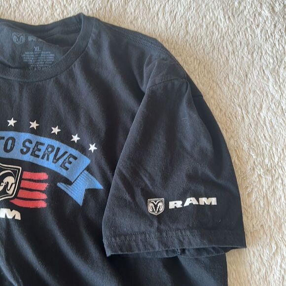 Ram Built To Serve short sleeve black shirt size XL - Picture 6 of 16